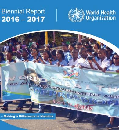 WHO Namibia Biennial Report 2016 - 2017 